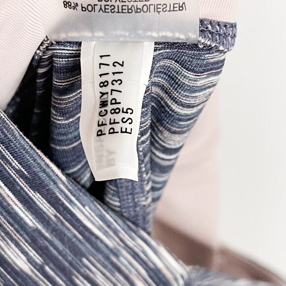 Calvin Klein Performance Spacedye Ombre High Waist Leggings Blue Evening Sand S - Picture 9 of 11